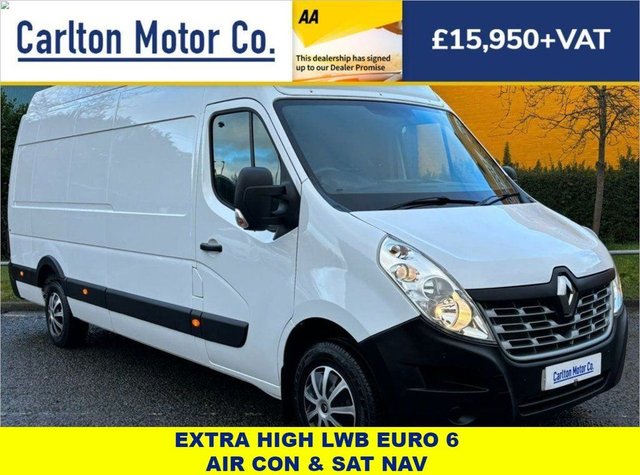 2018 68 Renault Master 2.3 LHL35 BUSINESS ENERGY DCI 145 BHP HIGH ROOF VAN 