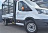 USED 2017 67 FORD TRANSIT 2.0 350 ECOBLUE L3 CAGED DROPSIDE WITH TAIL LIFT 129 BHP EURO 6 BLUETOOTH+EURO 6+REMOTE LOCK