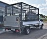 USED 2017 67 FORD TRANSIT 2.0 350 ECOBLUE L3 CAGED DROPSIDE WITH TAIL LIFT 129 BHP EURO 6 BLUETOOTH+EURO 6+REMOTE LOCK