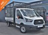 USED 2017 67 FORD TRANSIT 2.0 350 ECOBLUE L3 CAGED DROPSIDE WITH TAIL LIFT 129 BHP EURO 6 BLUETOOTH+EURO 6+REMOTE LOCK