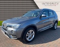 USED 2015 15 BMW X3 3.0 XDRIVE30D XLINE 5d 255 BHP 2 OWNERS - LAST SINCE 2018 - PANORAMIC SUNROOF - NAVIGATION - XENON LIGHTS - DAB RADIO - LEATHER HEATED SEATS - POWER FOLDING MIRRORS - TOWBAR