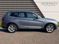 USED 2015 15 BMW X3 3.0 XDRIVE30D XLINE 5d 255 BHP 2 OWNERS - LAST SINCE 2018 - PANORAMIC SUNROOF - NAVIGATION - XENON LIGHTS - DAB RADIO - LEATHER HEATED SEATS - POWER FOLDING MIRRORS - TOWBAR
