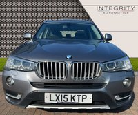 USED 2015 15 BMW X3 3.0 XDRIVE30D XLINE 5d 255 BHP 2 OWNERS - LAST SINCE 2018 - PANORAMIC SUNROOF - NAVIGATION - XENON LIGHTS - DAB RADIO - LEATHER HEATED SEATS - POWER FOLDING MIRRORS - TOWBAR