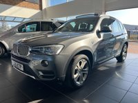 USED 2015 15 BMW X3 3.0 XDRIVE30D XLINE 5d 255 BHP 2 OWNERS - LAST SINCE 2018 - PANORAMIC SUNROOF - NAVIGATION - XENON LIGHTS - DAB RADIO - LEATHER HEATED SEATS - POWER FOLDING MIRRORS - TOWBAR
