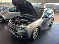 USED 2015 15 BMW X3 3.0 XDRIVE30D XLINE 5d 255 BHP 2 OWNERS - LAST SINCE 2018 - PANORAMIC SUNROOF - NAVIGATION - XENON LIGHTS - DAB RADIO - LEATHER HEATED SEATS - POWER FOLDING MIRRORS - TOWBAR