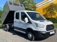 USED 2015 15 FORD TRANSIT 2.2 350 L3 D/CAB [ ARBORIST BODY ] TOOL STORAGE DRW 124 BHP Direct to us from lease company