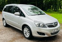 USED 2014 VAUXHALL ZAFIRA 1.6 DESIGN 5d 113 BHP WAV / HOIST FITTED AIR CONDITIONING REAR PARKING SENSORS