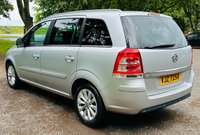 USED 2014 VAUXHALL ZAFIRA 1.6 DESIGN 5d 113 BHP WAV / HOIST FITTED AIR CONDITIONING REAR PARKING SENSORS