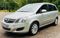 USED 2014 VAUXHALL ZAFIRA 1.6 DESIGN 5d 113 BHP WAV / HOIST FITTED AIR CONDITIONING REAR PARKING SENSORS