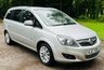 USED 2014 VAUXHALL ZAFIRA 1.6 DESIGN 5d 113 BHP WAV / HOIST FITTED AIR CONDITIONING REAR PARKING SENSORS