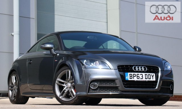 2014 63 Audi TT 1.8 TFSI S LINE 2d 158 BHP [ SATNAV ]