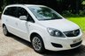 USED 2013 13 VAUXHALL ZAFIRA 1.6 EXCLUSIV 5d 113 BHP AIR CONDITIONING