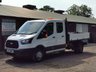 USED 2018 18 FORD TRANSIT 2.0 350 L3 DCB DCC DRW 129 BHP TIPPER BACK!