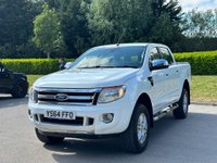 USED 2014 64 FORD RANGER 2.2 LIMITED 4X4 DCB TDCI 4d 148 BHP GENUINE LOW MILES+LEATHER ** NO VAT