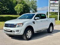 USED 2014 64 FORD RANGER 2.2 LIMITED 4X4 DCB TDCI 4d 148 BHP GENUINE LOW MILES+LEATHER ** NO VAT