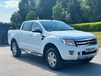 USED 2014 64 FORD RANGER 2.2 LIMITED 4X4 DCB TDCI 4d 148 BHP GENUINE LOW MILES+LEATHER ** NO VAT