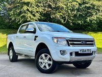 USED 2014 64 FORD RANGER 2.2 LIMITED 4X4 DCB TDCI 4d 148 BHP GENUINE LOW MILES+LEATHER ** NO VAT