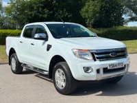 USED 2014 64 FORD RANGER 2.2 LIMITED 4X4 DCB TDCI 4d 148 BHP GENUINE LOW MILES+LEATHER ** NO VAT