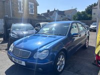USED 2000 M MERCEDES-BENZ C-CLASS 2.6 C240 ELEGANCE 4d 170 BHP AUTOMATIC!!!, GOOD SERVICE HISTORY, NEW MOT, CLIMATE CONTROL, HALF LEATHER INTERIOR, INCH ALLOYS,  MULTI FUNCTION STEERING WHEEL, CRUISE CONTROL, SPEED LIMITER, AUTOMATIC LIGHTS AND 1 KEY.