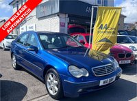 USED 2000 M MERCEDES-BENZ C-CLASS 2.6 C240 ELEGANCE 4d 170 BHP AUTOMATIC!!!, GOOD SERVICE HISTORY, NEW MOT, CLIMATE CONTROL, HALF LEATHER INTERIOR, INCH ALLOYS,  MULTI FUNCTION STEERING WHEEL, CRUISE CONTROL, SPEED LIMITER, AUTOMATIC LIGHTS AND 1 KEY.
