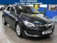 USED 2015 15 VAUXHALL INSIGNIA 1.4 SE S/S 5d 138 BHP DAB RADIO BLUETOOTH CRUISE 2 OWNERS SERVICE HISTORY