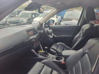 USED 2014 64 MAZDA CX-5 2.2 D SPORT NAV 5d 173 BHP EURO 6 CAZ AND ULEZ COMPLIANT. SAT NAV, LEATHER, HEATED SEATS, REAR CAMERA, PARKING SENSORS, USB, CRUISE CONTROL