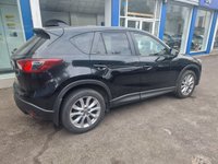 USED 2014 64 MAZDA CX-5 2.2 D SPORT NAV 5d 173 BHP EURO 6 CAZ AND ULEZ COMPLIANT. SAT NAV, LEATHER, HEATED SEATS, REAR CAMERA, PARKING SENSORS, USB, CRUISE CONTROL