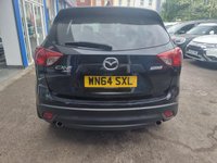 USED 2014 64 MAZDA CX-5 2.2 D SPORT NAV 5d 173 BHP EURO 6 CAZ AND ULEZ COMPLIANT. SAT NAV, LEATHER, HEATED SEATS, REAR CAMERA, PARKING SENSORS, USB, CRUISE CONTROL