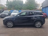 USED 2014 64 MAZDA CX-5 2.2 D SPORT NAV 5d 173 BHP EURO 6 CAZ AND ULEZ COMPLIANT. SAT NAV, LEATHER, HEATED SEATS, REAR CAMERA, PARKING SENSORS, USB, CRUISE CONTROL