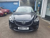USED 2014 64 MAZDA CX-5 2.2 D SPORT NAV 5d 173 BHP EURO 6 CAZ AND ULEZ COMPLIANT. SAT NAV, LEATHER, HEATED SEATS, REAR CAMERA, PARKING SENSORS, USB, CRUISE CONTROL