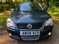 USED 2008 08 VOLKSWAGEN POLO 1.2 MATCH 5d 59 BHP 1 LADY OWNER SINCE DEC 2008//X4 AIRBAGS//AIRCON//ALLOYS//LEATHER BOUND STEERING WHEEL AND HAND BRAKE//60/40 SPLIT REAR SEAT//X7 SERVICE HISTORY STAMPS 59 BHP 1 LADY OWNER SINCE DEC 2008//X4 AIRBAGS//AIRCON//ALLOYS//LEATHER BOUND STEERING WHEEL AND HAND BRAKE//60/40 SPLIT REAR SEAT//X7 SERVICE HISTORY STAMPS