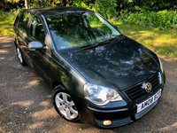 USED 2008 08 VOLKSWAGEN POLO 1.2 MATCH 5d 59 BHP 1 LADY OWNER SINCE DEC 2008//X4 AIRBAGS//AIRCON//ALLOYS//LEATHER BOUND STEERING WHEEL AND HAND BRAKE//60/40 SPLIT REAR SEAT//X7 SERVICE HISTORY STAMPS 59 BHP 1 LADY OWNER SINCE DEC 2008//X4 AIRBAGS//AIRCON//ALLOYS//LEATHER BOUND STEERING WHEEL AND HAND BRAKE//60/40 SPLIT REAR SEAT//X7 SERVICE HISTORY STAMPS