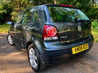 USED 2008 08 VOLKSWAGEN POLO 1.2 MATCH 5d 59 BHP 1 LADY OWNER SINCE DEC 2008//X4 AIRBAGS//AIRCON//ALLOYS//LEATHER BOUND STEERING WHEEL AND HAND BRAKE//60/40 SPLIT REAR SEAT//X7 SERVICE HISTORY STAMPS 59 BHP 1 LADY OWNER SINCE DEC 2008//X4 AIRBAGS//AIRCON//ALLOYS//LEATHER BOUND STEERING WHEEL AND HAND BRAKE//60/40 SPLIT REAR SEAT//X7 SERVICE HISTORY STAMPS