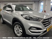 USED 2017 17 HYUNDAI TUCSON 1.7 CRDI SE NAV B-DR DIESEL AUTO EURO 6  UK DELIVERY FLAT FEE &pound;175 (SUBJECT TO DEAL)*OVER 100 IMAGES ON OUR WEBSITE*BESPOKE FINANCE ARRANGED*PART EXCHANGE WELCOME*ALL VEHICLES HPI CLEAR