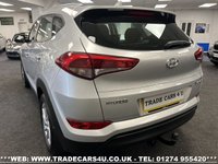 USED 2017 17 HYUNDAI TUCSON 1.7 CRDI SE NAV B-DR DIESEL AUTO EURO 6  UK DELIVERY FLAT FEE &pound;175 (SUBJECT TO DEAL)*OVER 100 IMAGES ON OUR WEBSITE*BESPOKE FINANCE ARRANGED*PART EXCHANGE WELCOME*ALL VEHICLES HPI CLEAR