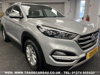 USED 2017 17 HYUNDAI TUCSON 1.7 CRDI SE NAV B-DR DIESEL AUTO EURO 6  UK DELIVERY FLAT FEE &pound;175 (SUBJECT TO DEAL)*OVER 100 IMAGES ON OUR WEBSITE*BESPOKE FINANCE ARRANGED*PART EXCHANGE WELCOME*ALL VEHICLES HPI CLEAR
