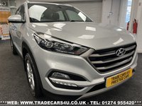 USED 2017 17 HYUNDAI TUCSON 1.7 CRDI SE NAV B-DR DIESEL AUTO EURO 6  UK DELIVERY FLAT FEE &pound;175 (SUBJECT TO DEAL)*OVER 100 IMAGES ON OUR WEBSITE*BESPOKE FINANCE ARRANGED*PART EXCHANGE WELCOME*ALL VEHICLES HPI CLEAR
