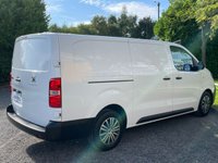 USED 2018 67 PEUGEOT EXPERT 2.0 BLUE HDI PROFESSIONAL LONG 120 BHP TWIN SIDE LOADING DOORS Air Con & Satellite Navigation