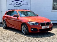 USED 2016 16 BMW 1 SERIES 2.0 118D M SPORT 3d 147 BHP www.suffolkcarcentre.co.uk - Located at Lowestoft