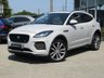 USED 2018 67 JAGUAR E-PACE 2.0 E-PACE R-DYNAMIC HSE 5d 178 BHP Finished in BORASCO GREY with contrasting IVORY Electric Seats. This Sporty SUV has great looks, spacious with a big boot. This E-Pace is a small SUV that feels like a big SUV. It has a high driving position and great grip. Features include, Sat Nav, Virtual Dash, Auto Parking, 20" Alloys, Rear View Camera, Cruise, DAB, Park Sensors and much more. Dealer Serviced at 11100 miles, 15153 miles and at 20073 miles. MOT DUE 29/02/2024.