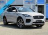 USED 2018 67 JAGUAR E-PACE 2.0 E-PACE R-DYNAMIC HSE 5d 178 BHP Finished in BORASCO GREY with contrasting IVORY Electric Seats. This Sporty SUV has great looks, spacious with a big boot. This E-Pace is a small SUV that feels like a big SUV. It has a high driving position and great grip. Features include, Sat Nav, Virtual Dash, Auto Parking, 20" Alloys, Rear View Camera, Cruise, DAB, Park Sensors and much more. Dealer Serviced at 11100 miles, 15153 miles and at 20073 miles. MOT DUE 29/02/2024.