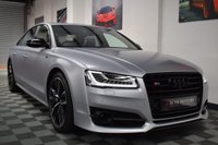 USED 2017 67 AUDI S8 4.0 S8 PLUS TFSI V8 QUATTRO 4d 597 BHP FACTORY MATT PAINT / SUNROOF
