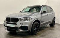 USED 2015 65 BMW X5 3.0 XDRIVE30D M SPORT 5d 255 BHP Striking Ivory White Interior, Matt Carbon Interior Accents, Panoramic Glass Slide Roof,