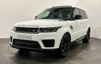 USED 2018 18 LAND ROVER RANGE ROVER SPORT 3.0 SDV6 HSE 5d 306 BHP Stiriking Fuji White , 1 Owner 2018 Facelift Model, Generous specification, Full Sliding Panoramic glass roof, Ebony full leather interior, Heated steering wheel,