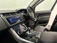 USED 2018 18 LAND ROVER RANGE ROVER SPORT 3.0 SDV6 HSE 5d 306 BHP Stiriking Fuji White , 1 Owner 2018 Facelift Model, Generous specification, Full Sliding Panoramic glass roof, Ebony full leather interior, Heated steering wheel,