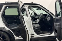 USED 2018 18 LAND ROVER RANGE ROVER SPORT 3.0 SDV6 HSE 5d 306 BHP Stiriking Fuji White , 1 Owner 2018 Facelift Model, Generous specification, Full Sliding Panoramic glass roof, Ebony full leather interior, Heated steering wheel,