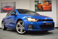 USED 2017 11 VOLKSWAGEN SCIROCCO 2.0 R LINE TDI BLUEMOTION TECHNOLOGY 2d 150 BHP FULL HEATED LEATHER / ULEZ CAR