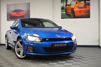 USED 2017 11 VOLKSWAGEN SCIROCCO 2.0 R LINE TDI BLUEMOTION TECHNOLOGY 2d 150 BHP FULL HEATED LEATHER / ULEZ CAR