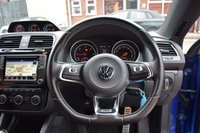 USED 2017 11 VOLKSWAGEN SCIROCCO 2.0 R LINE TDI BLUEMOTION TECHNOLOGY 2d 150 BHP FULL HEATED LEATHER / ULEZ CAR