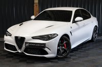 USED 2020 70 ALFA ROMEO GIULIA 2.9 V6 BITURBO QUADRIFOGLIO 4d 503 BHP QUADRIFOGLIO STEERING WHEEL, MEMORY HEATED SEATS, CARBON INTERIOR, HARMAN KARDON SOUND, MINERAL PEARL PAINT.
